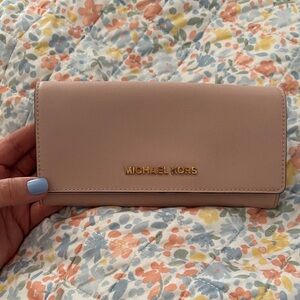 Michael Kors Blush Pink Wallet